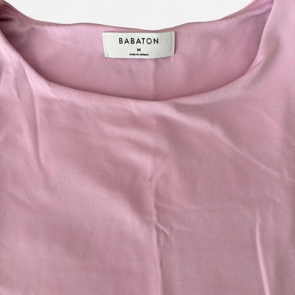 Babaton Aritzia Women's Pink Sculpting Bodysuit